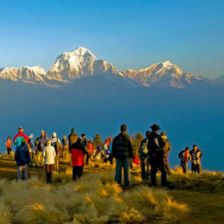 Unforgettable moment at Poon Hill